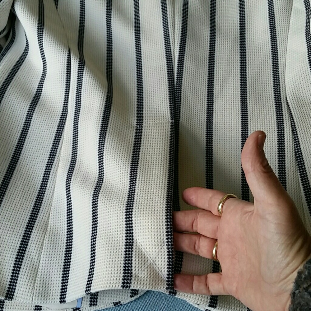NWOT Talbots striped blazer - Picture 6 of 8